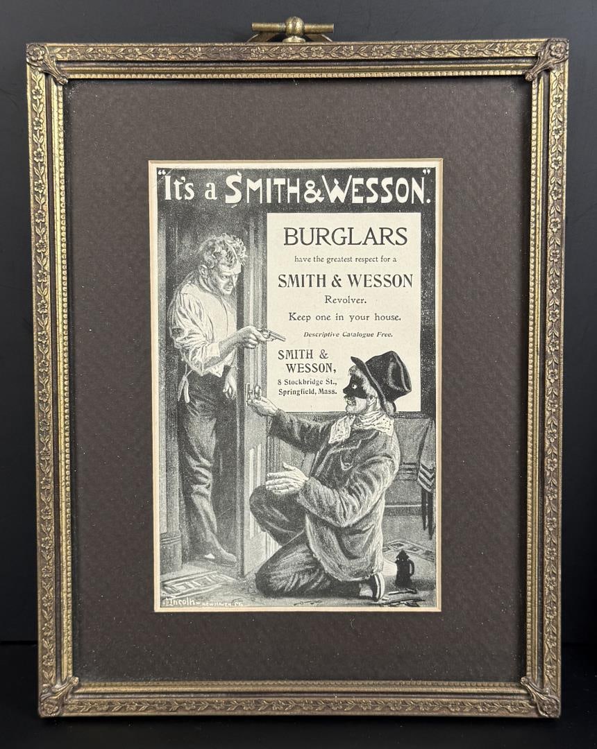Smith & Wesson Burglars Respect Advertisement (1 of 4)