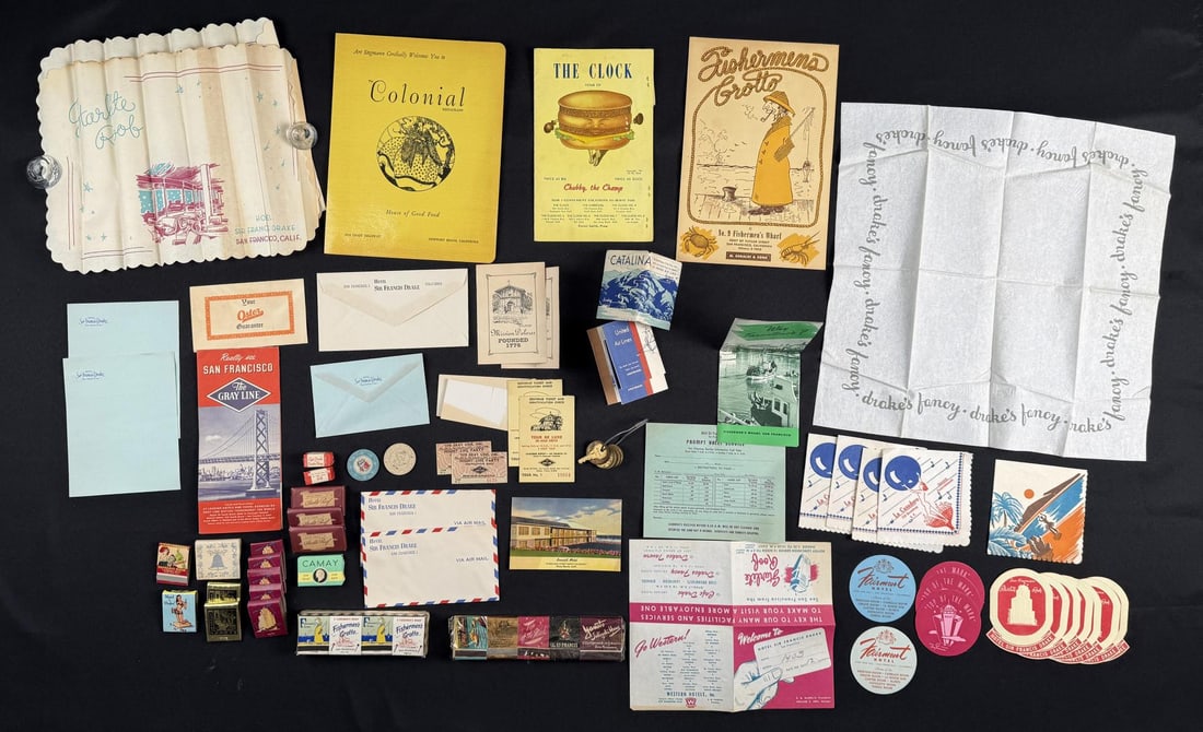 San Francisco California Restaurant Ephemera (1 of 20)
