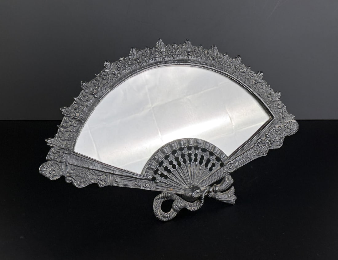 Cast Iron Fan Vanity Mirror (1 of 4)