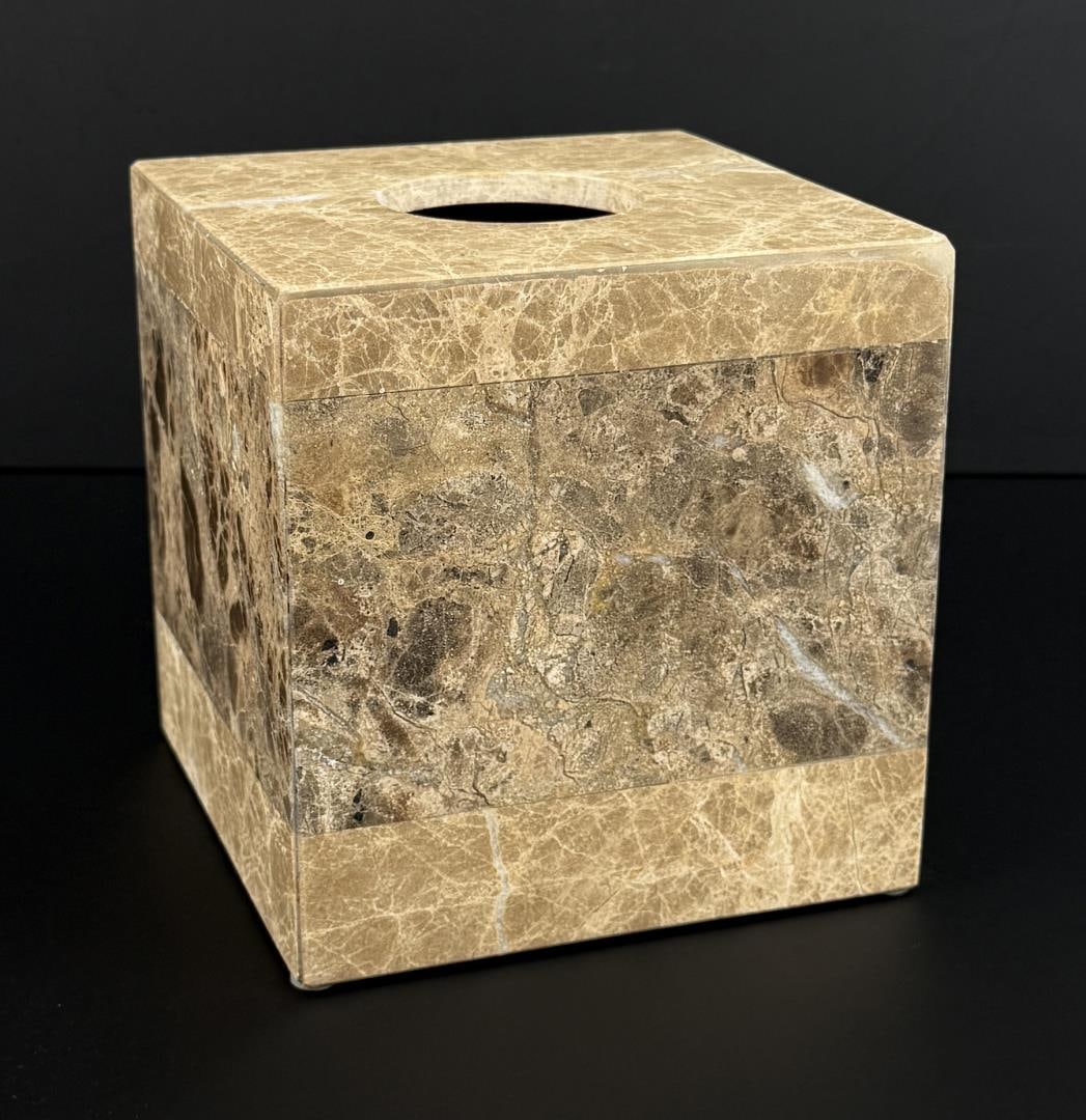Marble Tissue Box Cover - 2