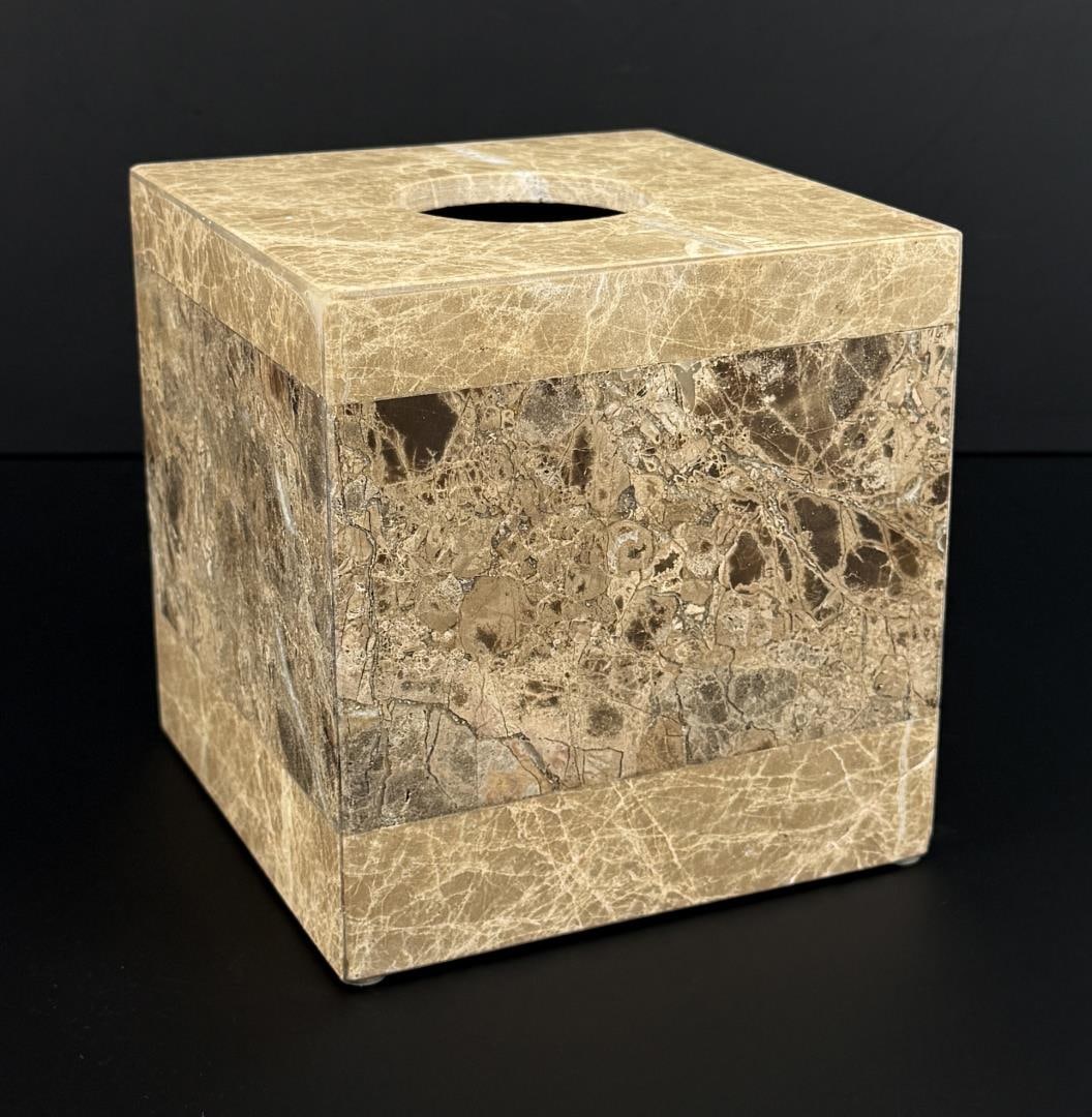 Marble Tissue Box Cover - 3