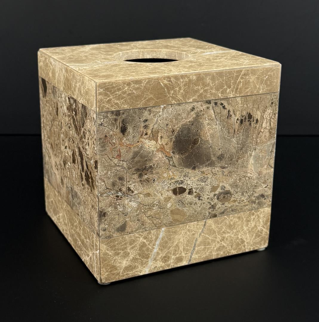 Marble Tissue Box Cover - 4
