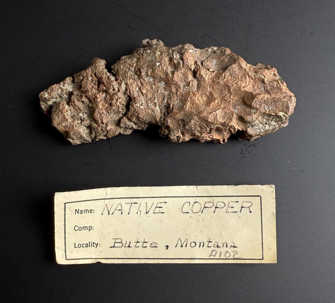 Native Copper Butte Montana Mineral Specimen (1 of 5)