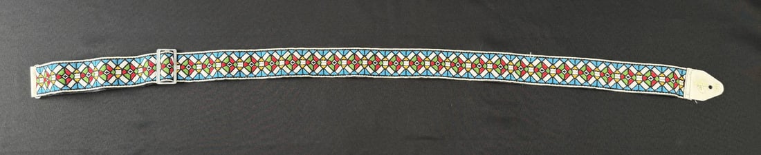 1960s Ace Stained Glass Guitar Strap (1 of 5)