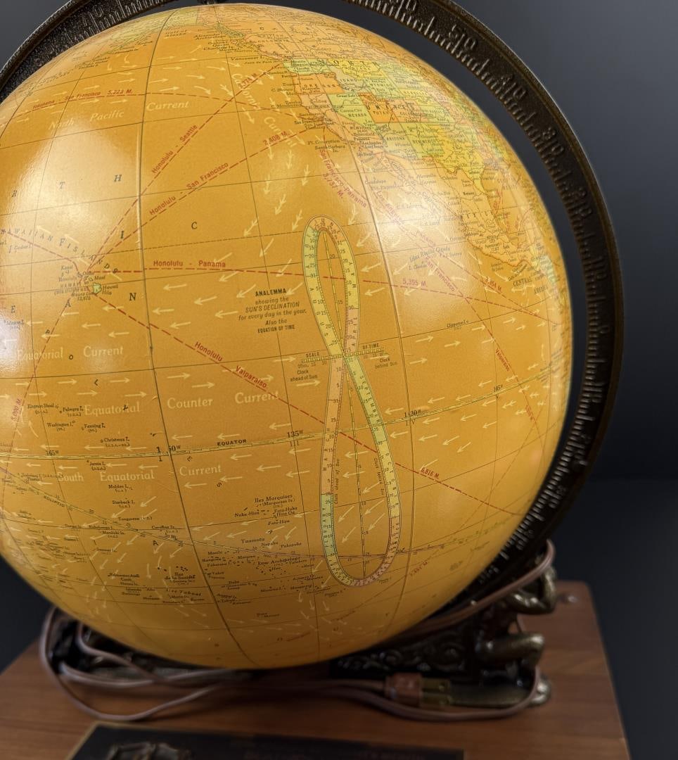 Cram Illuminated Lighted Dedication Globe - 11