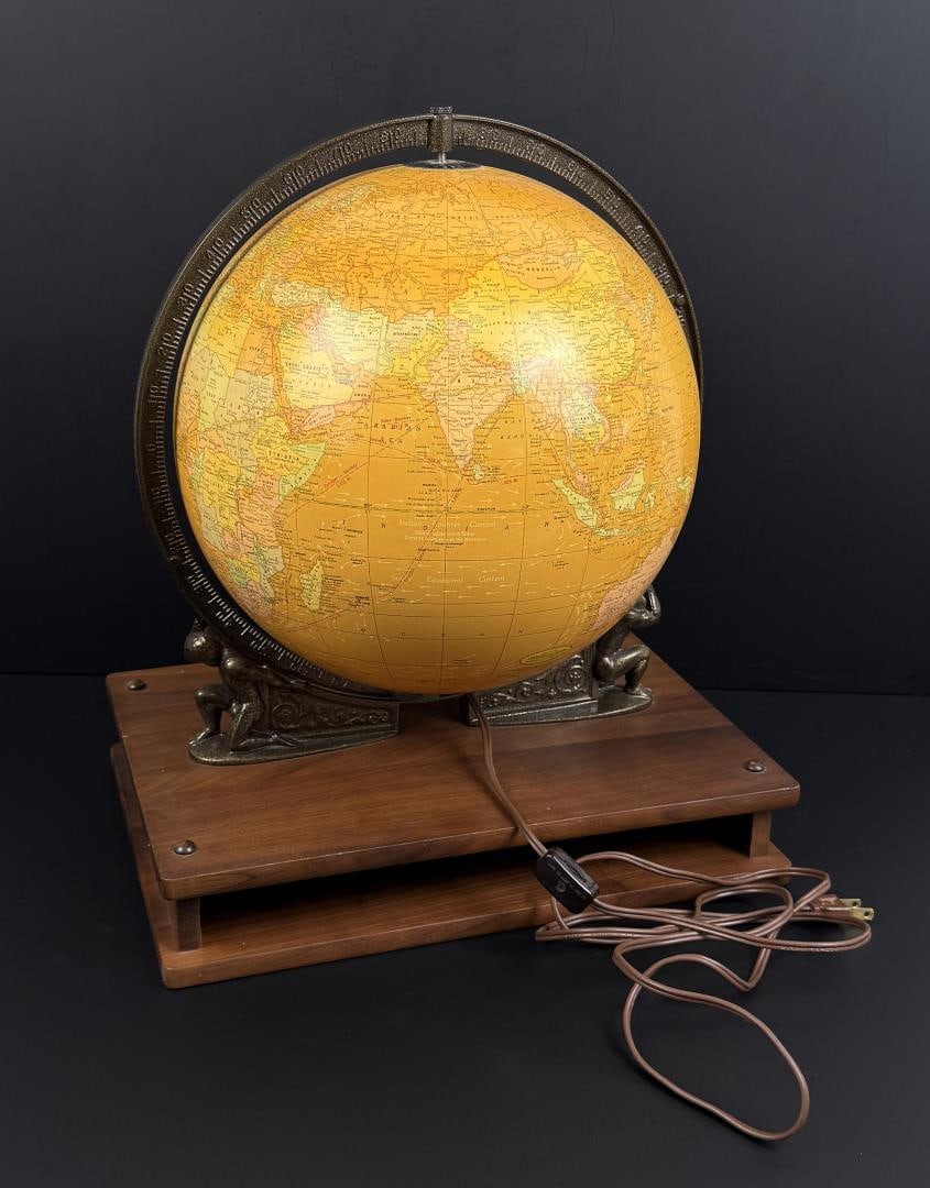 Cram Illuminated Lighted Dedication Globe - 5