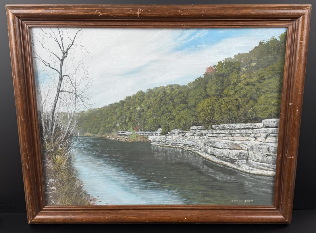 Thomas English Smith River Montana Painting (1 of 4)