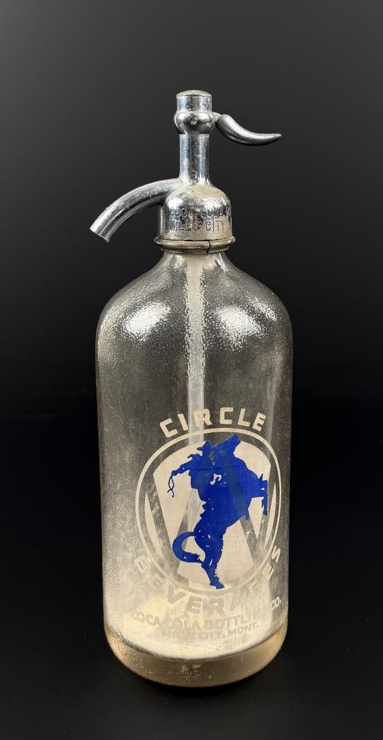 Circle W Miles City Montana Seltzer Bottle (1 of 6)