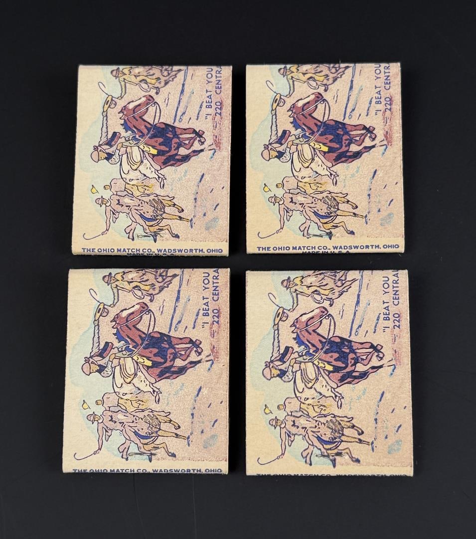 Ode to CM Russell Mint Bar Great Falls Matchbooks (1 of 5)