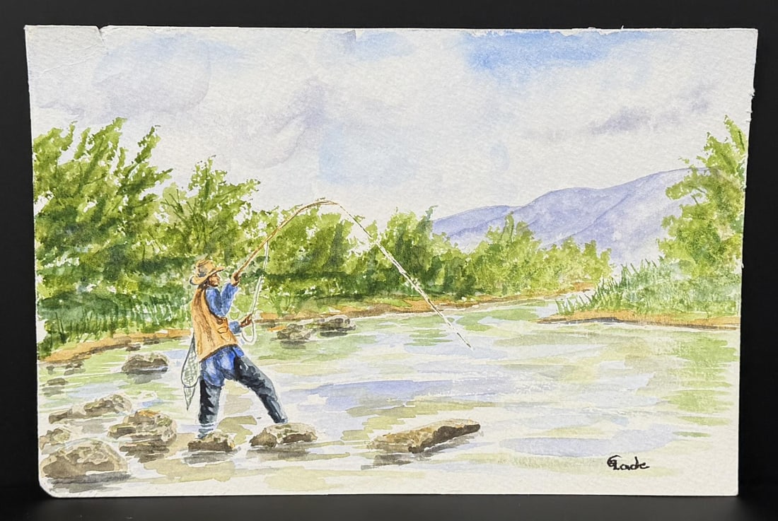 G Lode Fly Fishing Painting (1 of 5)