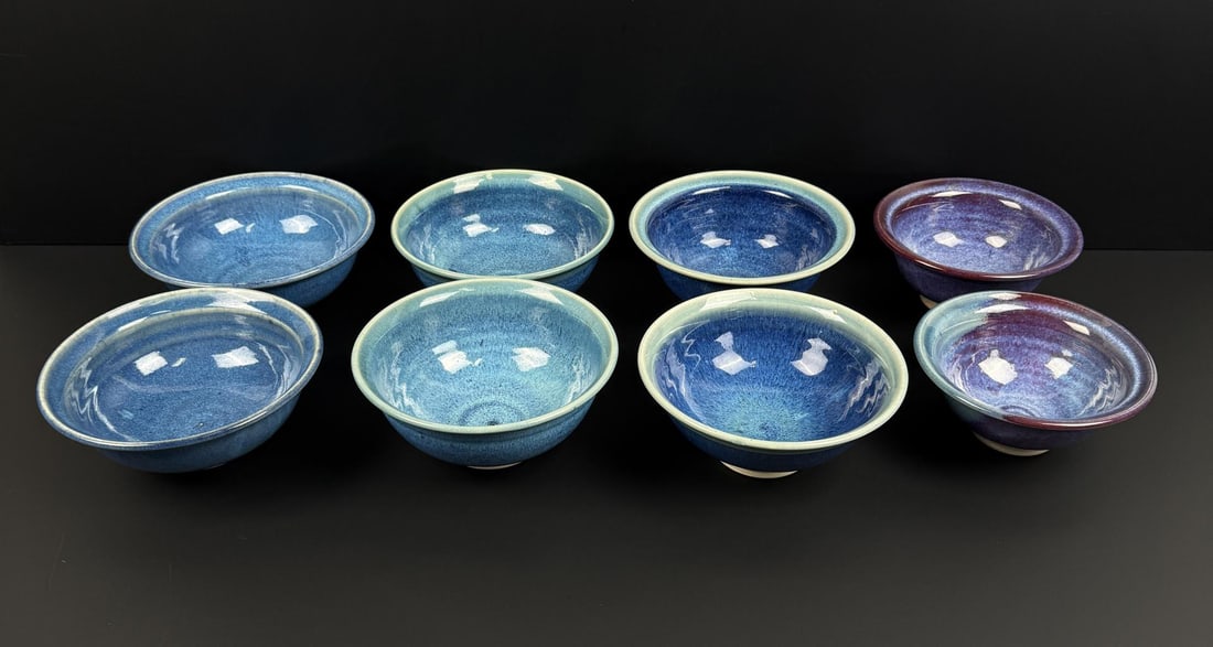 Collection of Studio Pottery Bowls (1 of 14)