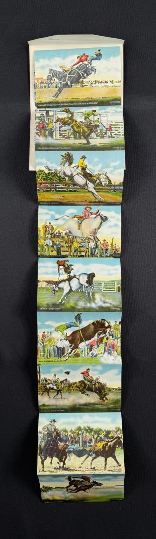 Doubleday Rodeo Cowgirl Folder Postcards (1 of 7)