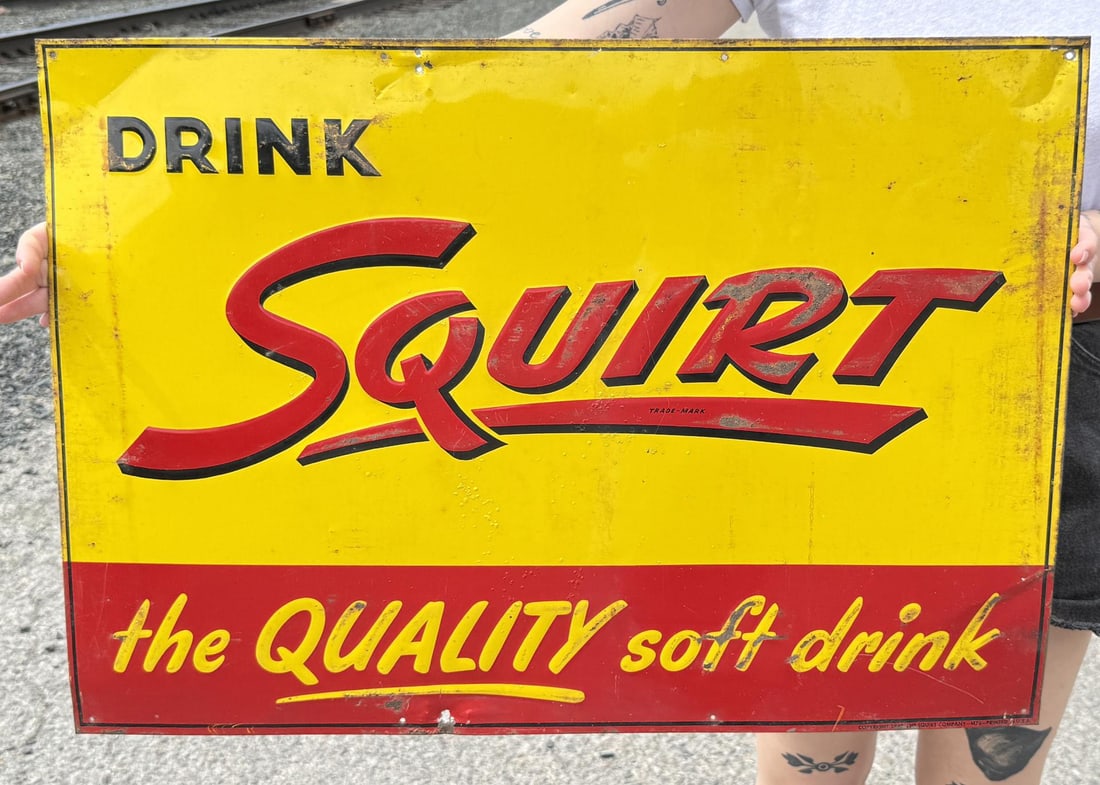 Drink Squirt the Quality Soft Drink Sign (1 of 4)