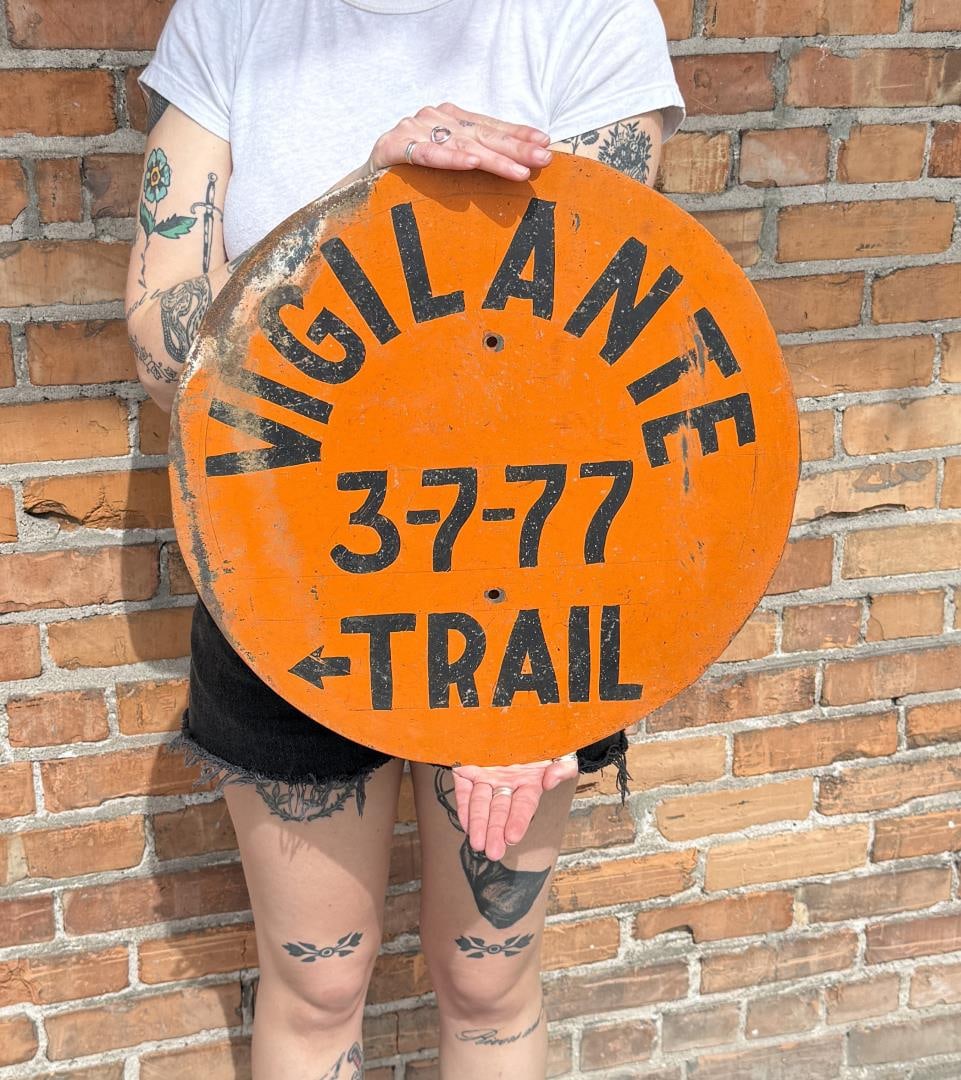 Montana Vigilante Trail Sign (1 of 3)