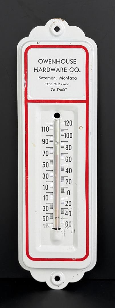 Owenhouse Hardware Bozeman Montana Thermometer (1 of 3)