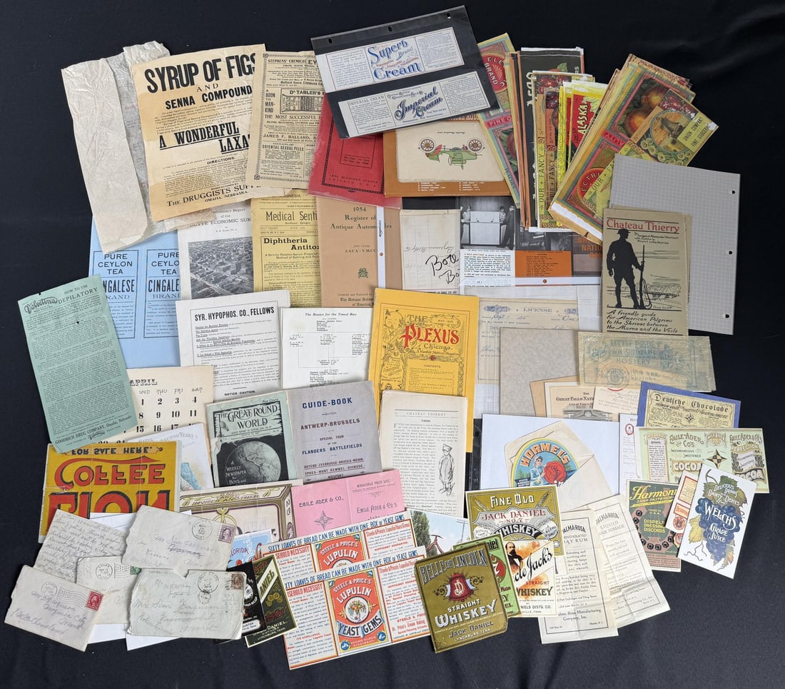 Large Collection of Antique Ephemera (1 of 10)