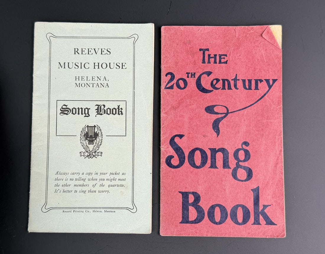 Reeves Music House Helena Montana Song Books: Nice grouping