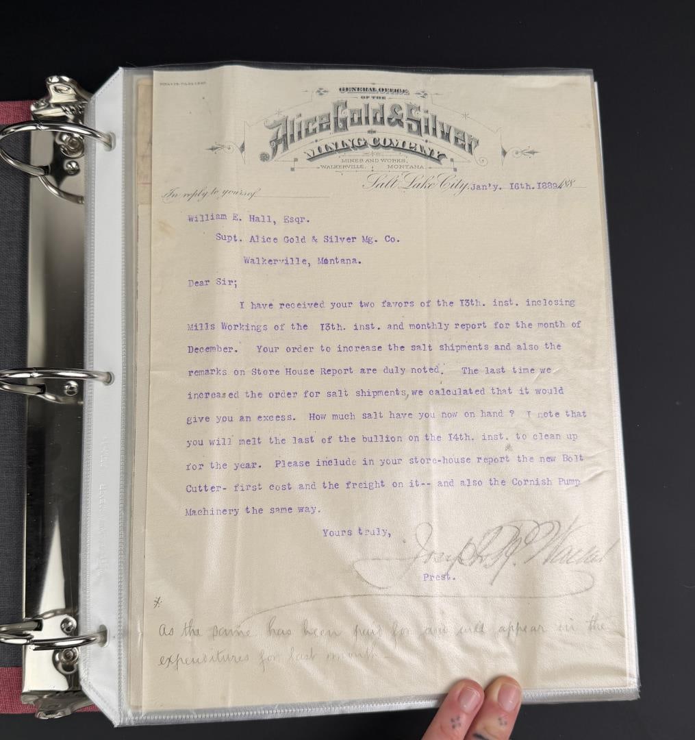 Collection of Montana Mining Ephemera (1 of 20)