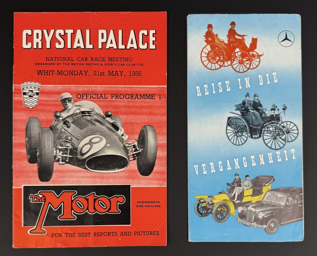 Crystal Palace Car Race Meeting Program (1 of 8)