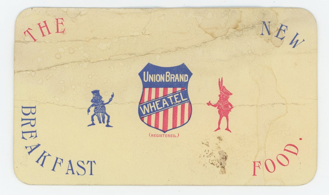 Wheatel Breakfast Trade Card Nebraska (1 of 3)