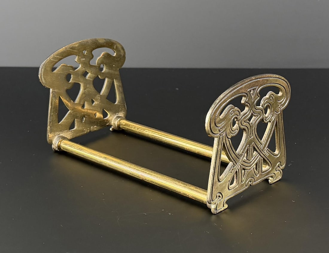 Brass Telescoping Bookends - 2