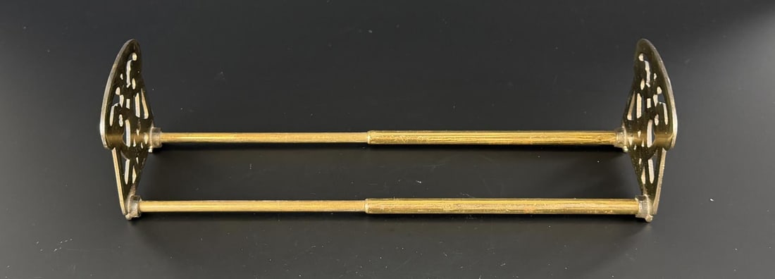Brass Telescoping Bookends - 3