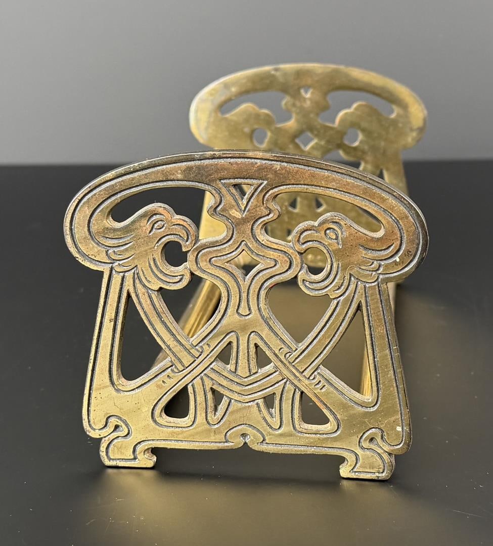 Brass Telescoping Bookends - 5