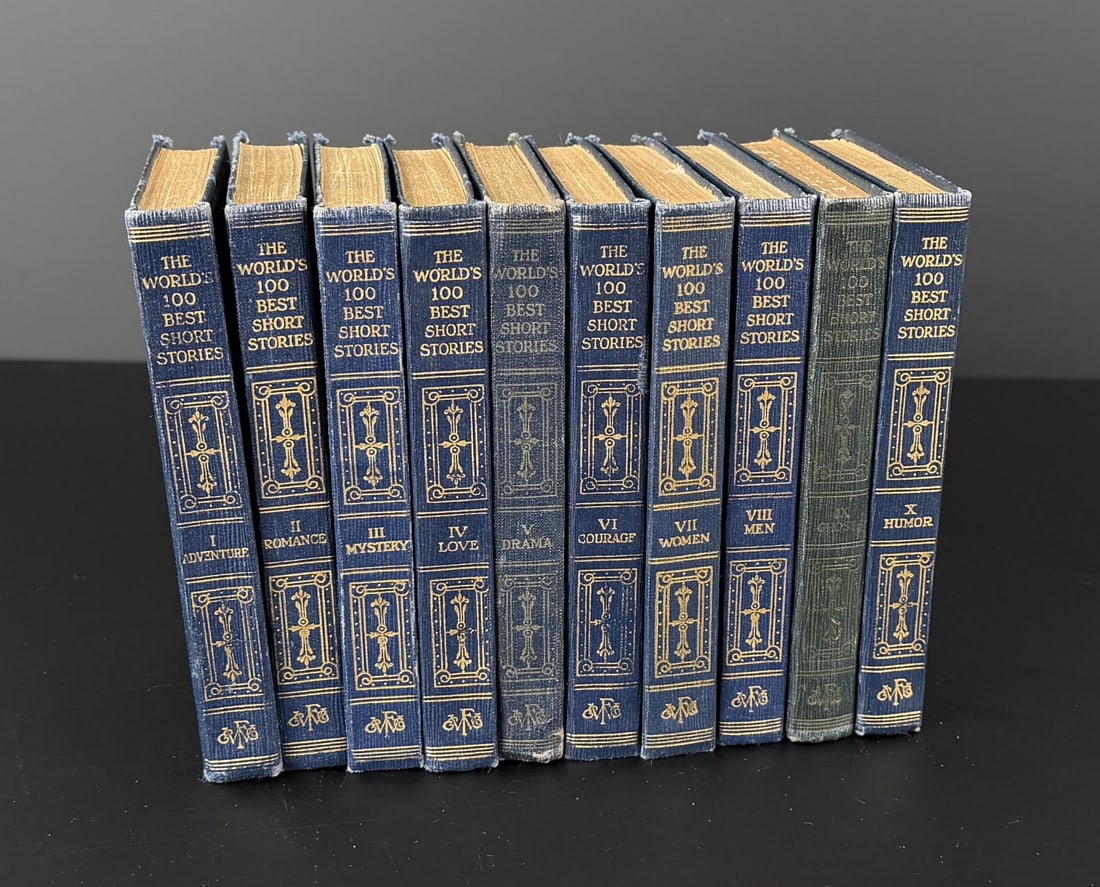 The Worlds 100 Best Short Stories Set: Complete 10 Volume Set, Grant Overton, 1927.