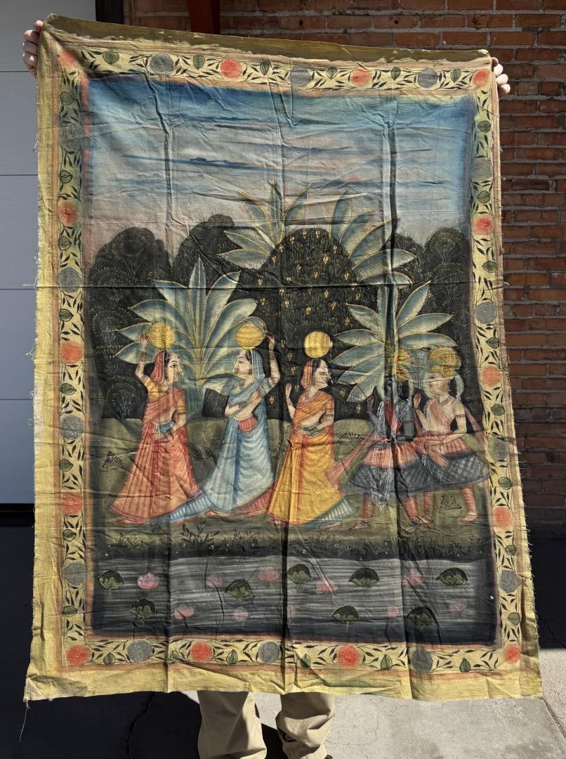 Hindu Radha Krishna Pichwai Painting (1 of 8)