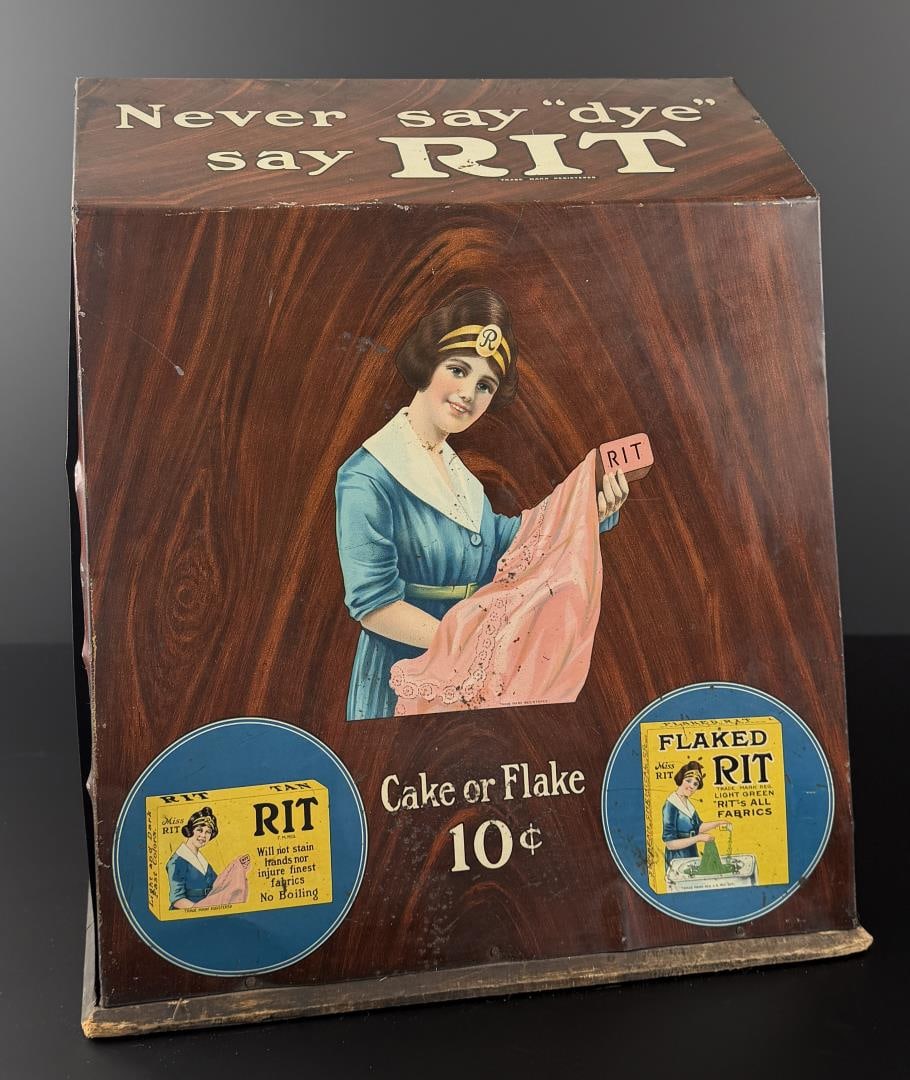RIT Washes and Dyes Store Display Counter Cabinet (1 of 8)