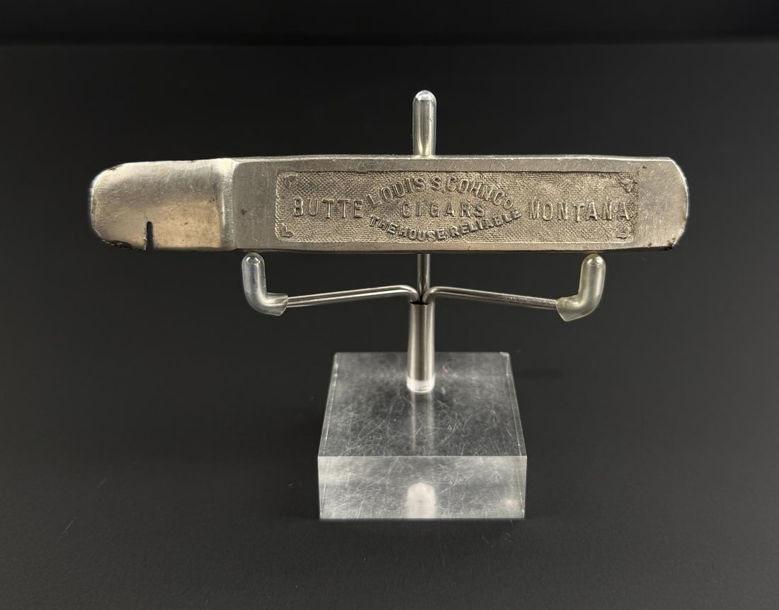 Louis S Cohn Butte Montana Cigar Box Opener: 3/4" by 4 1/2".