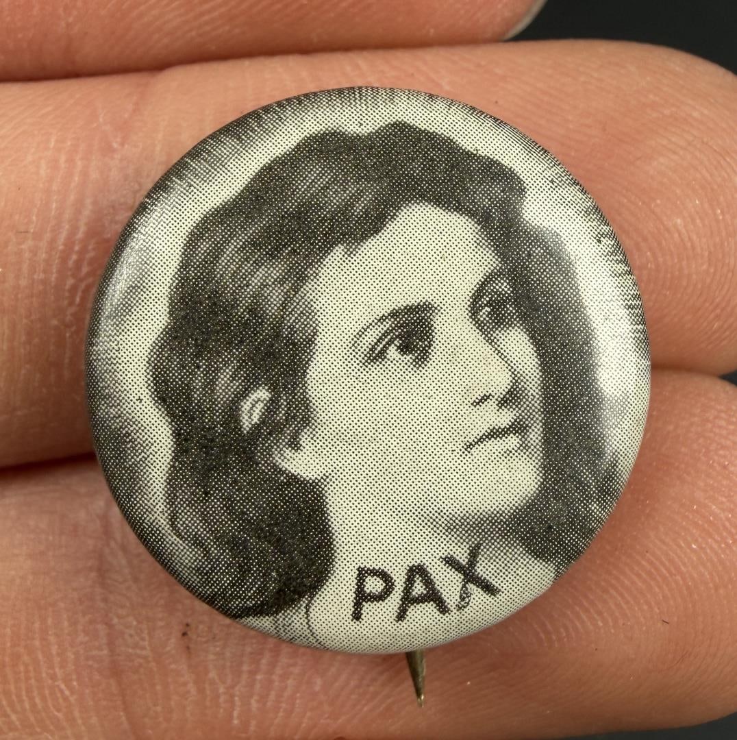 PAX Watchtower Bible Jehovah Witness Button (1 of 3)