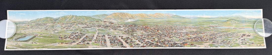 Butte Montana Panoramic Birds Eye View (1 of 8)