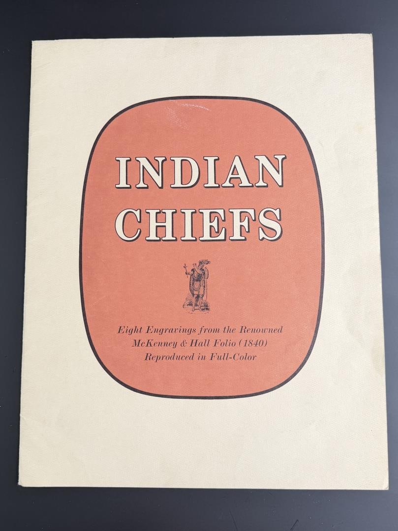 McKenney Hall Folio Indian Chiefs Prints (1 of 9)