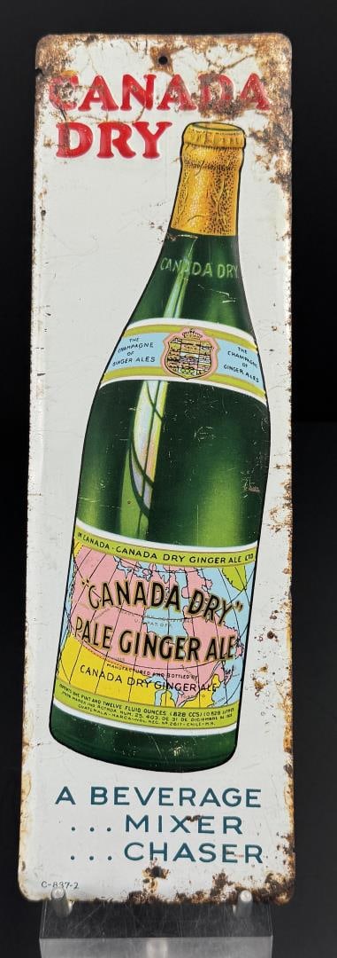 Canada Dry Pale Ginger Ale Sign (1 of 3)