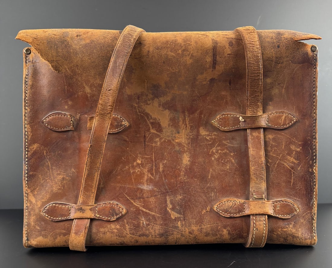 Leather Satchel Case - 3