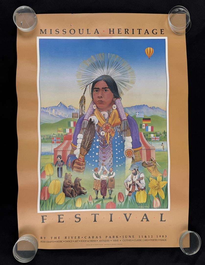 Missoula Heritage Festival Monte Dolack Print (1 of 3)