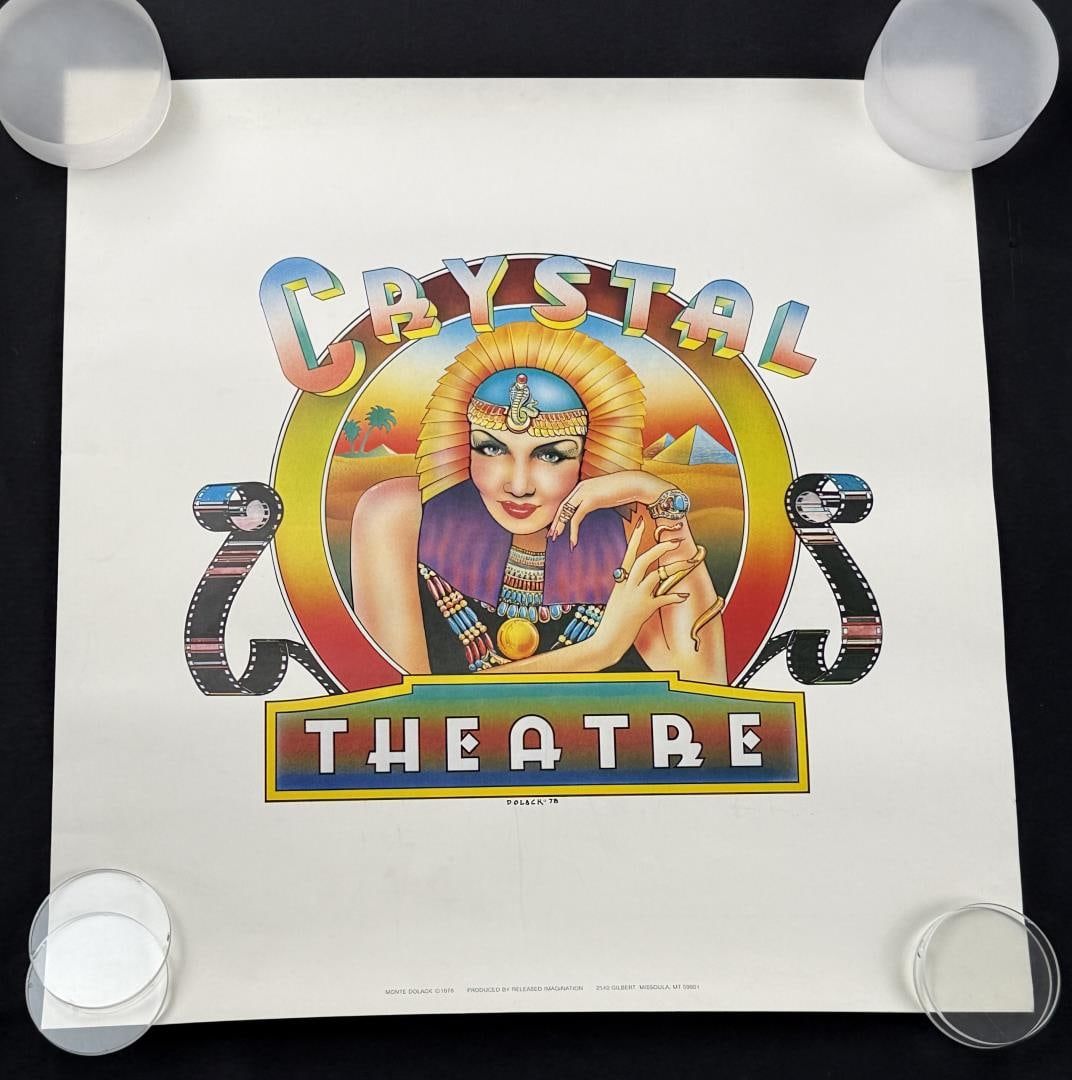 Crystal Theatre Missoula Monte Dolack Print (1 of 5)