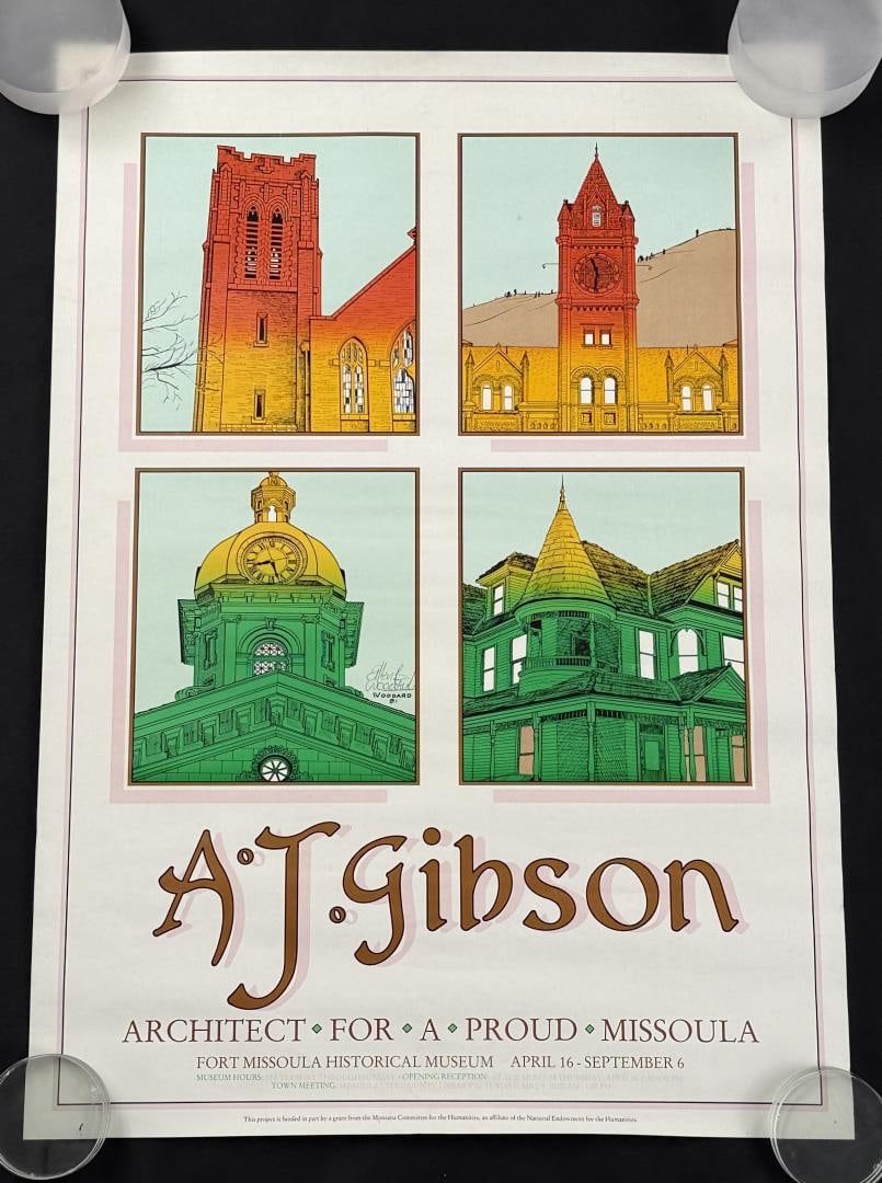 AJ Gibson Architect Montana Monte Dolack Print (1 of 5)