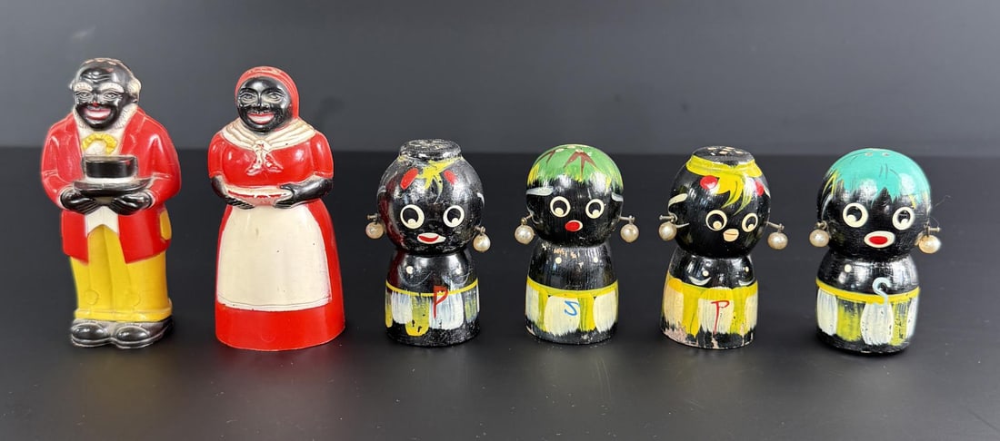 Black Americana Salt & Pepper Shakers (1 of 11)