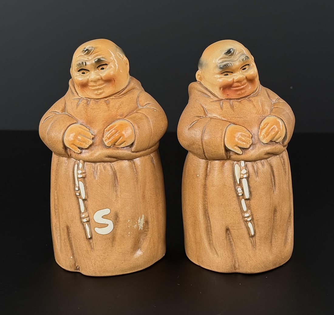 Twin Winton Monk Salt & Pepper Shakers (1 of 4)