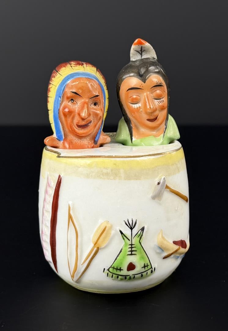 Indian Nodder Salt & Pepper Shakers (1 of 7)