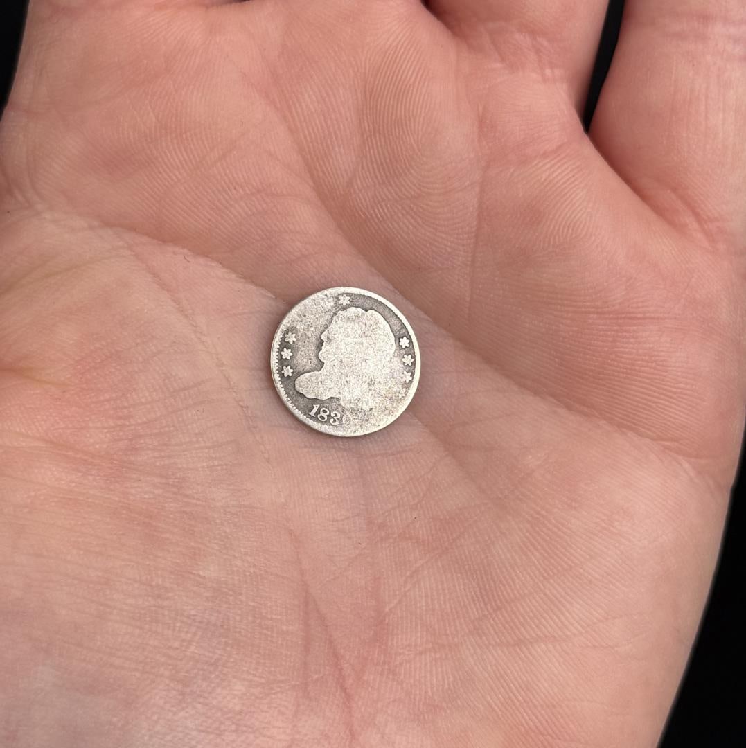 1830 Capped Bust Silver Half Dime (1 of 3)