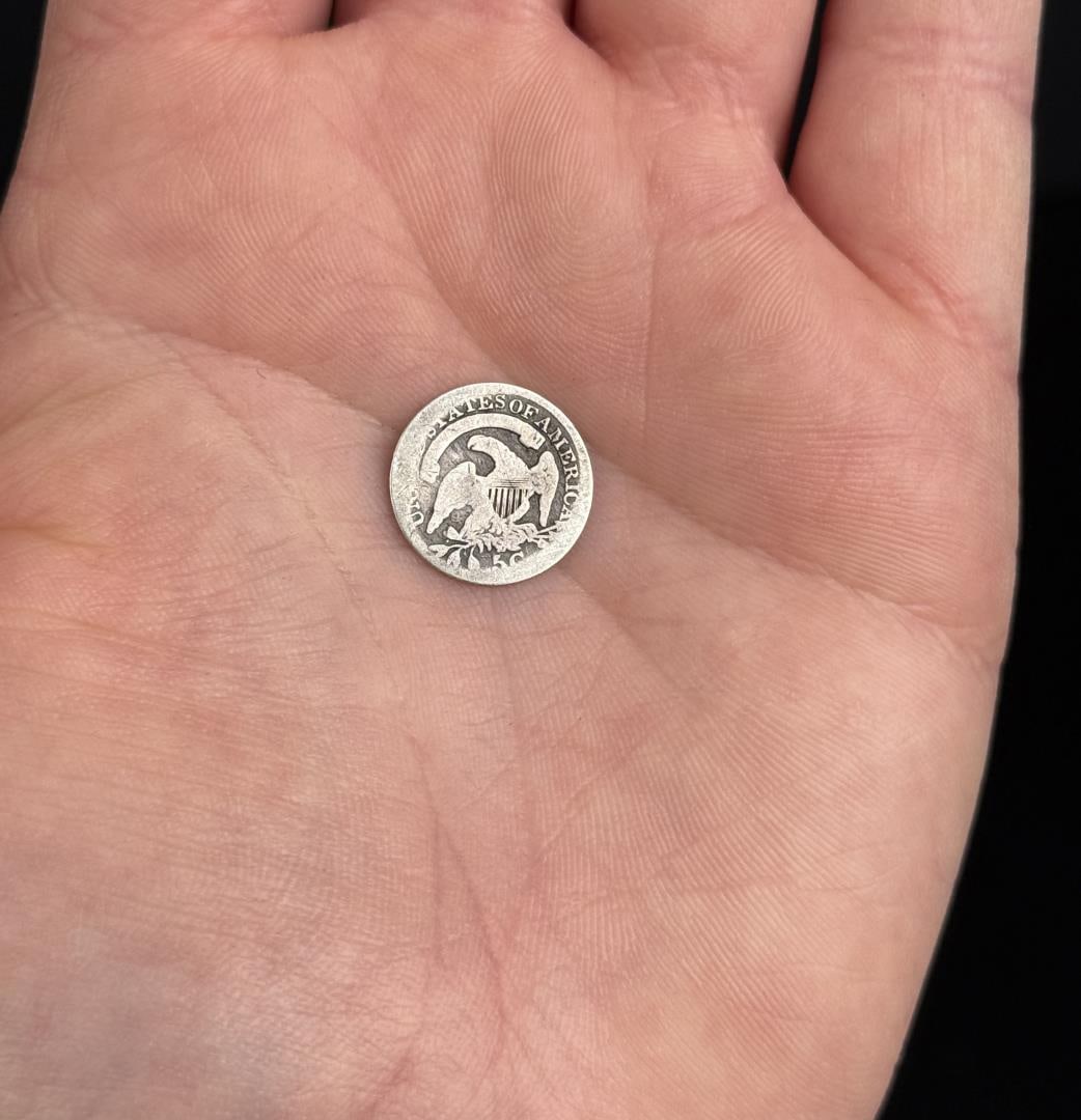 1830 Capped Bust Silver Half Dime - 2