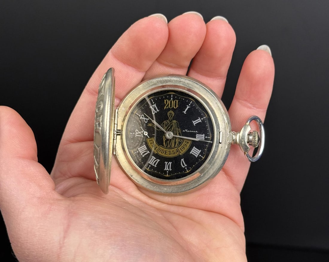 USSR Golden Duke Odessa Pocket Watch (1 of 5)