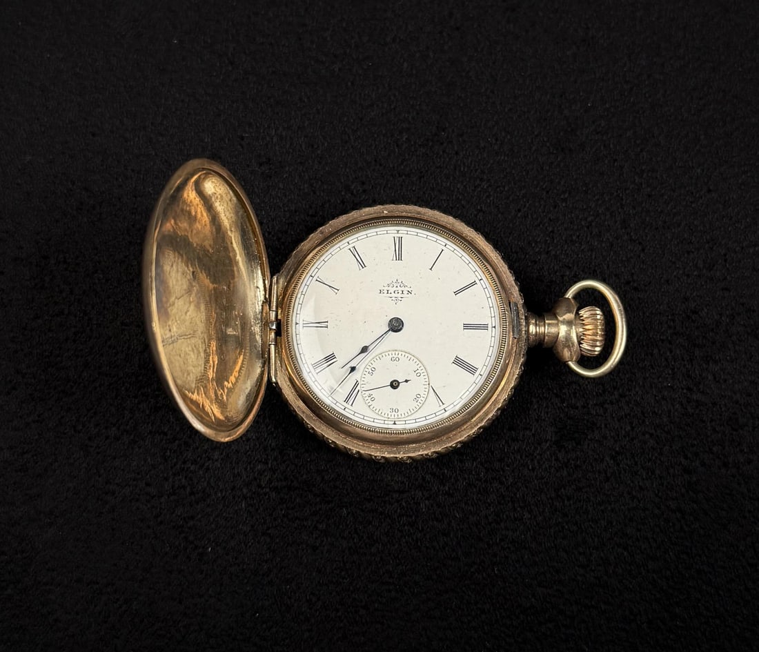 Antique Elgin Model 2 Pocket Watch (1 of 11)