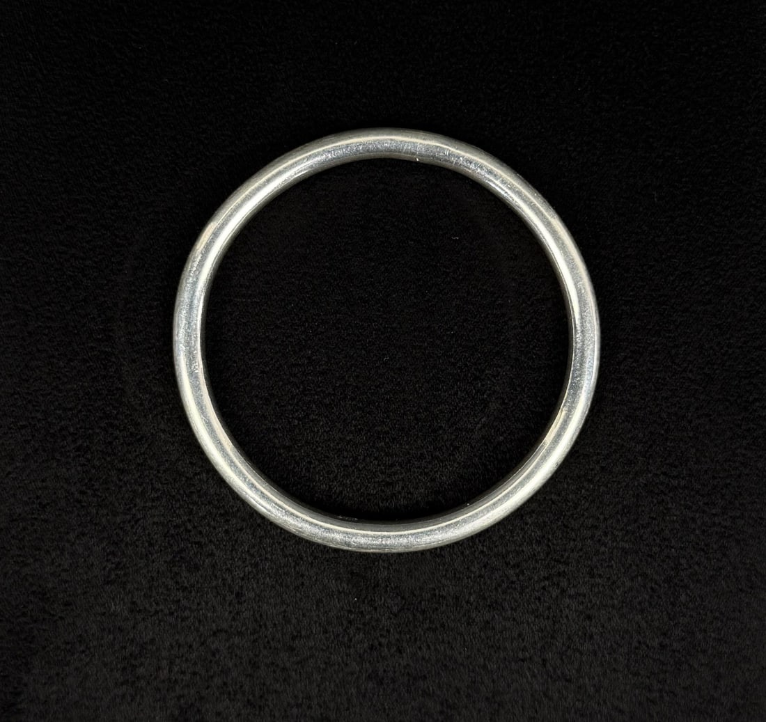 Sterling Silver Bangle Bracelet - 2
