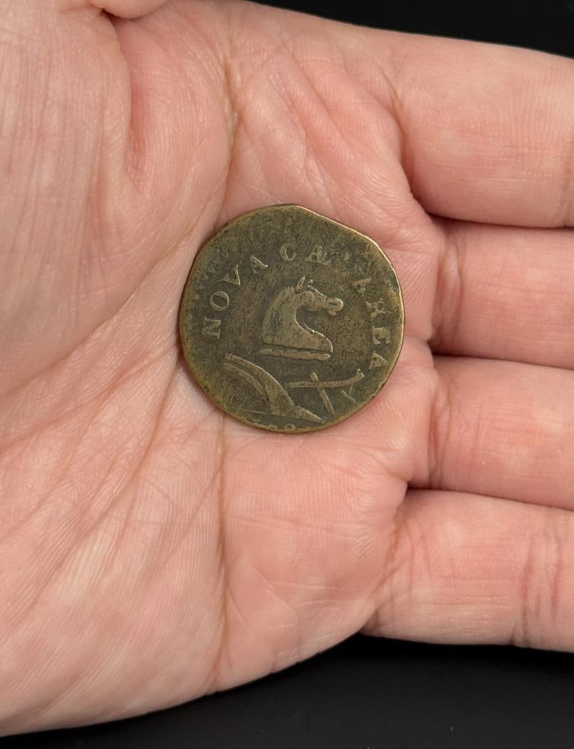 1787 New Jersey Nova Caesarea Coin: Decent example