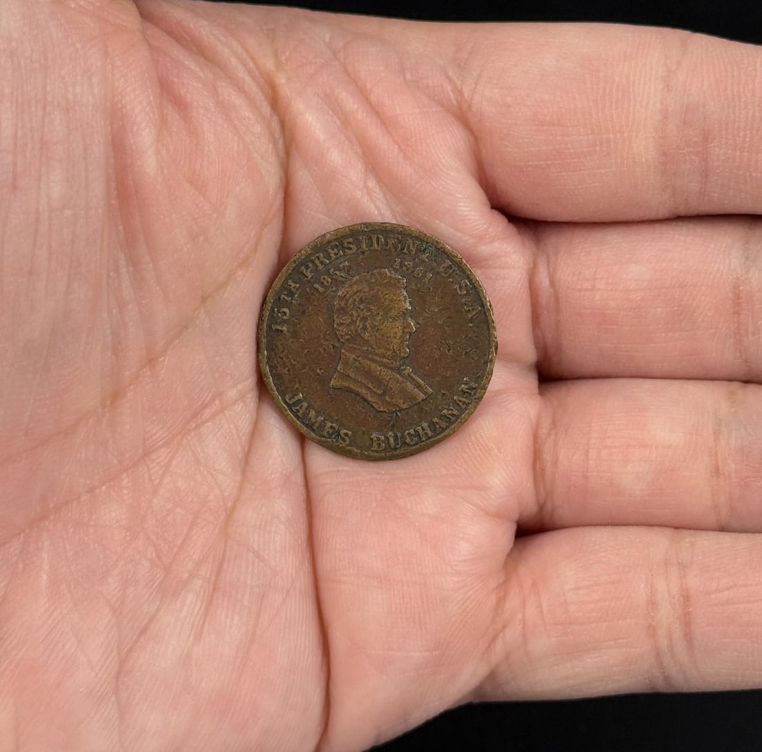 James Buchanan Hard Times Token: Decent example
