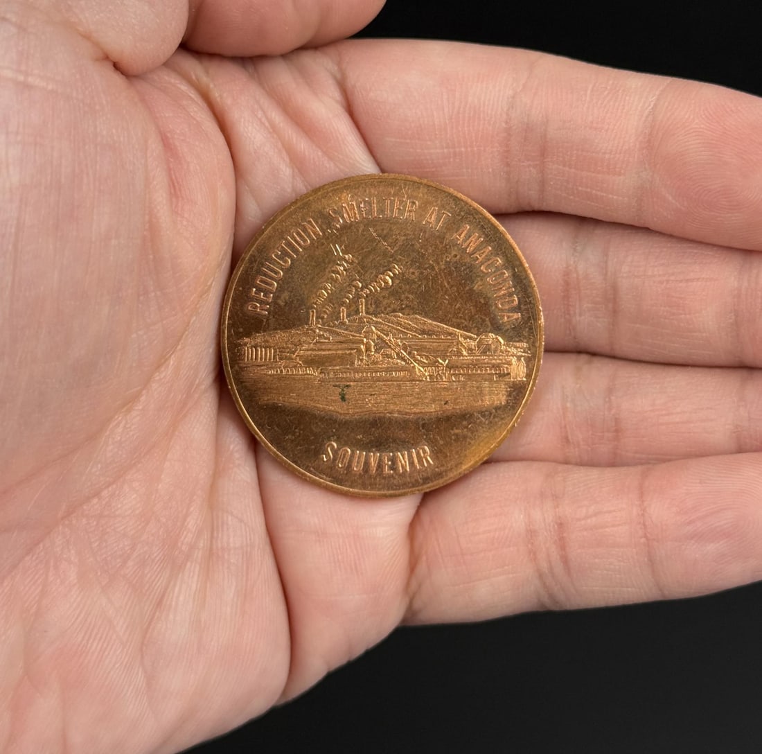 Anaconda Montana Reduction Smelter Token (1 of 3)
